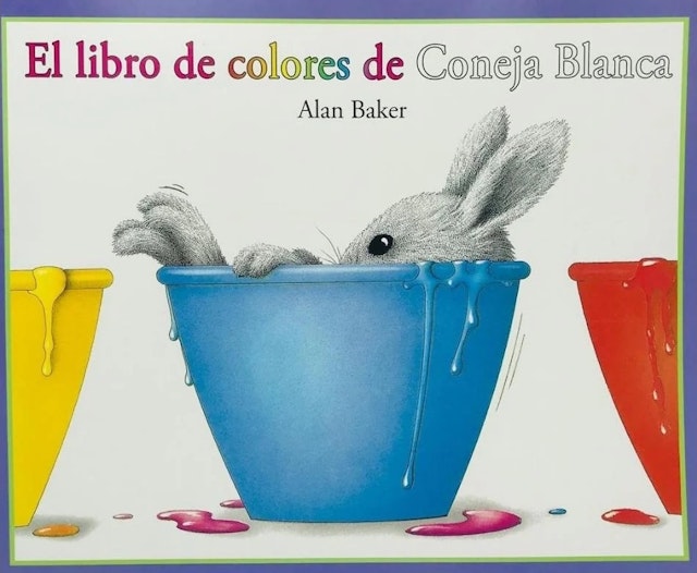 El libro de colores de Coneja Blanca